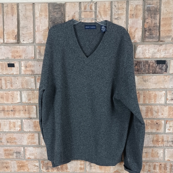 Grant Thomas wool sweater Sz L - Picture 5 of 5